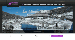 Desktop Screenshot of lastminutethredbo.com