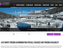 Tablet Screenshot of lastminutethredbo.com